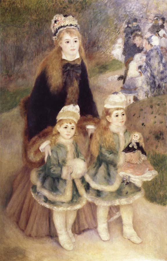 Pierre-Auguste Renoir Mother and Children